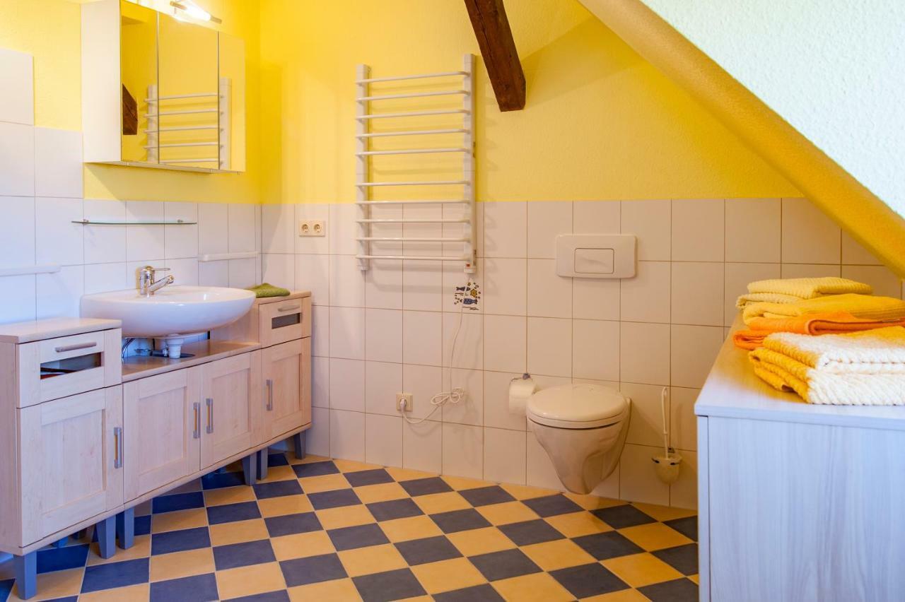 Dreiseitenhof Ferienwohnung Kuenzel Tharandt Luaran gambar